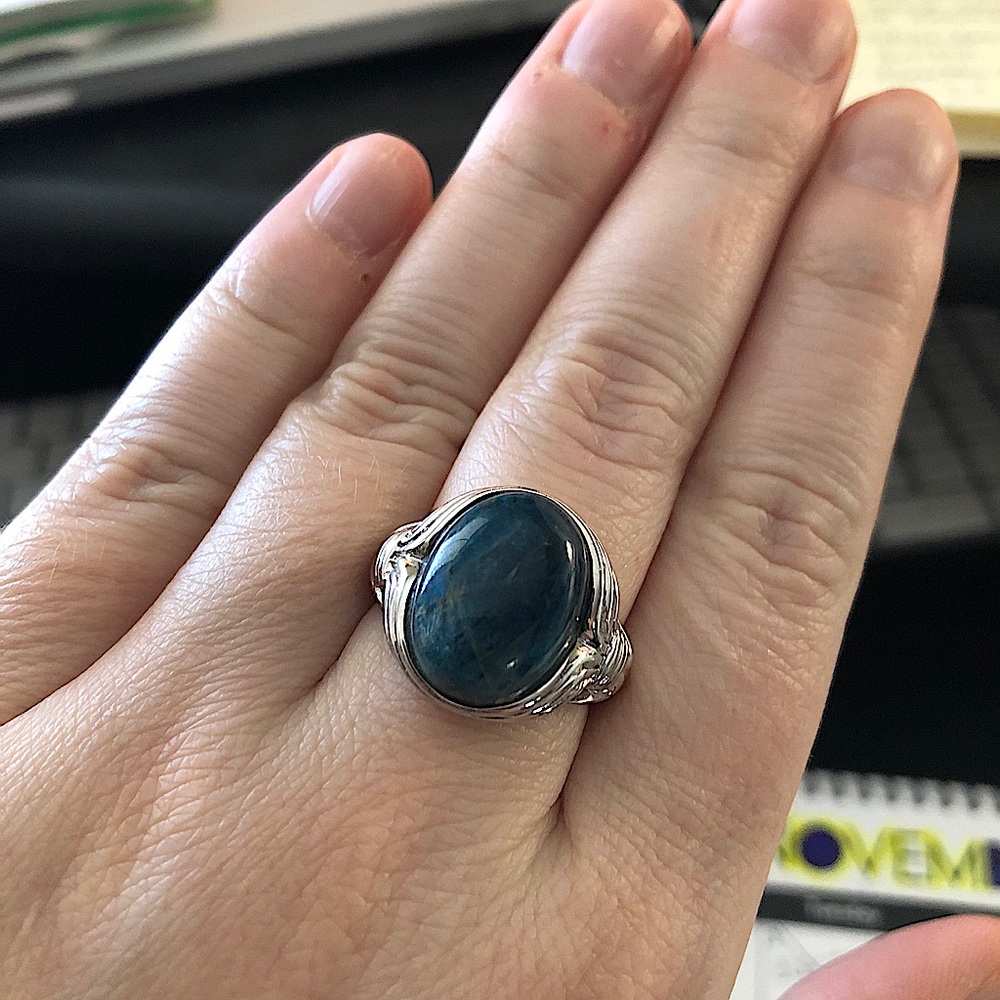 Labradorite Sterling Silver Thailand Ring